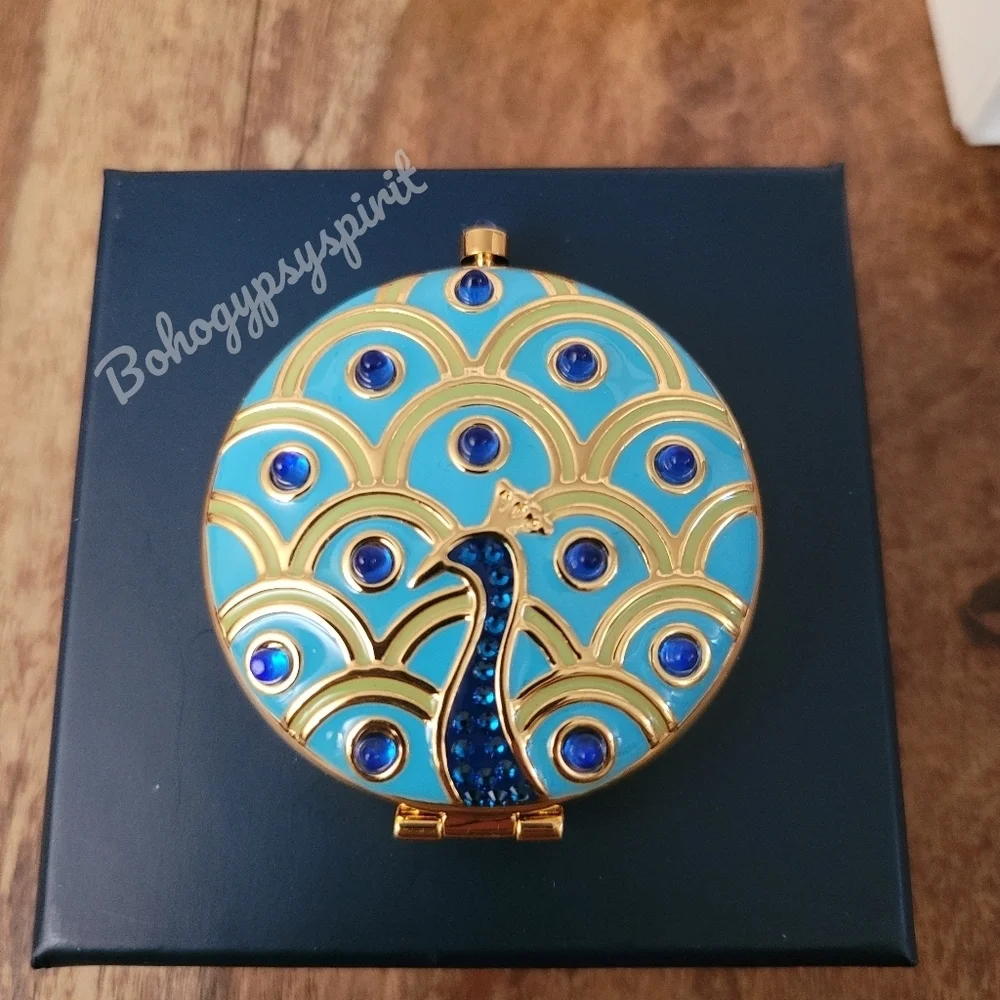 Estee Lauder Posh Peacock Perfecting Setting Powder Compact